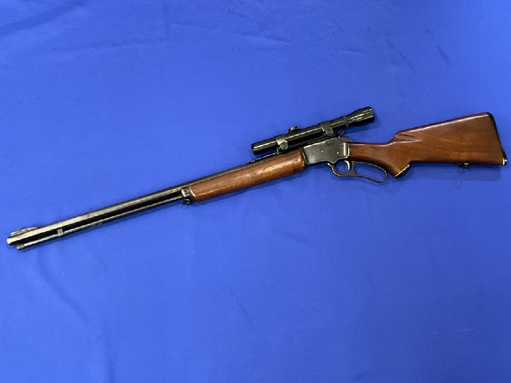 Marlin Golden 39-A .22 Caliber Lever Action Rifle w/Scope: Marlin Golden 39-A .22 Caliber Lever Action Rifle w/Scope. Serial no. W3505FFL Background Check Required. All guns not picked up in person are shipped by our house FFL Dealer.