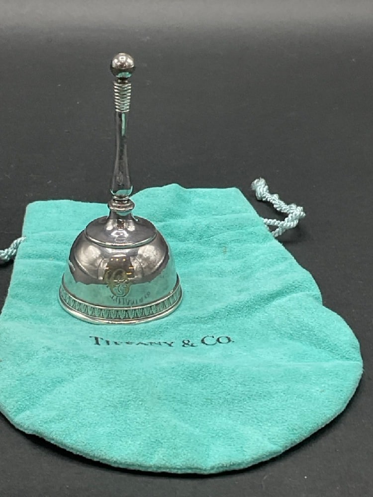 Tiffany & Co. Silver Plated Dinner Bell (1 of 4)