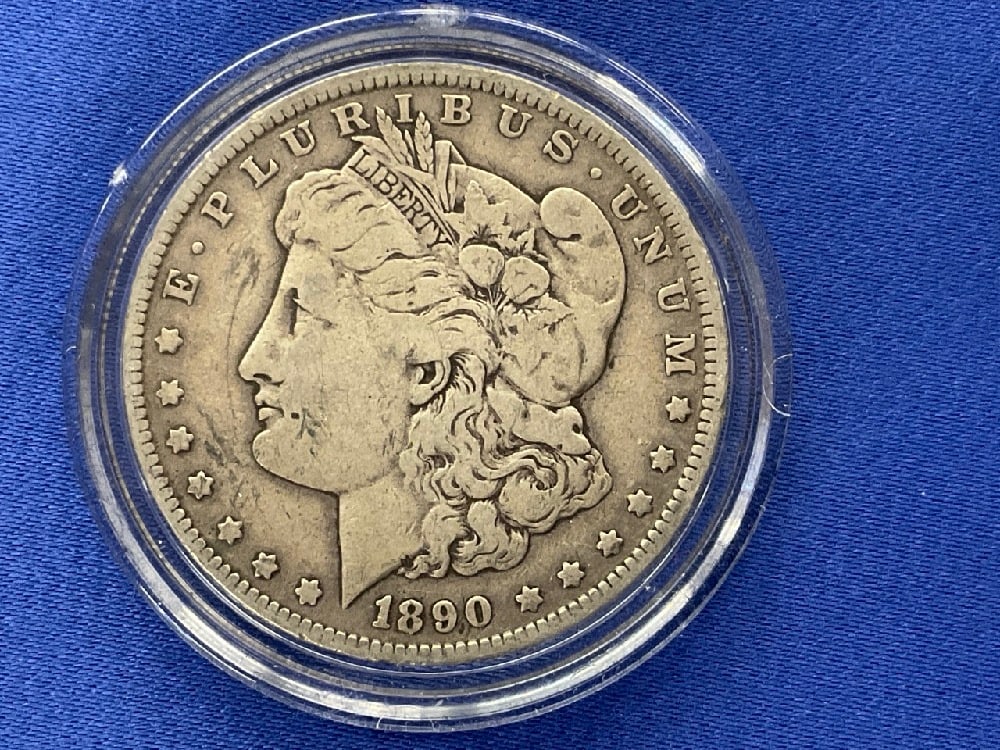 1890 O U.S. Morgan Silver Dollar (1 of 3)