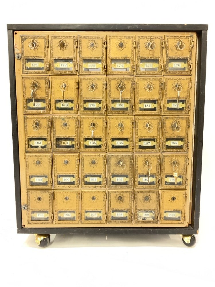 Vintage U.S Post Office Mailboxes (1 of 6)