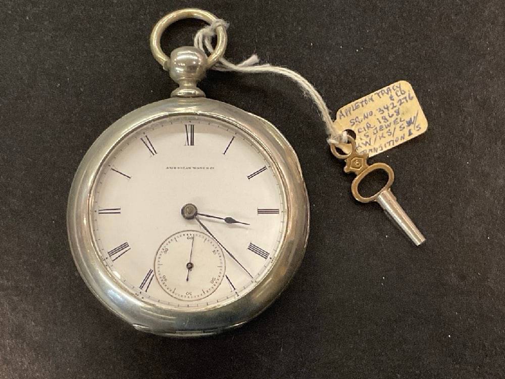 Appleton Tracy & Co. Model 7857 C.1868 Pocket Watch (1 of 5)