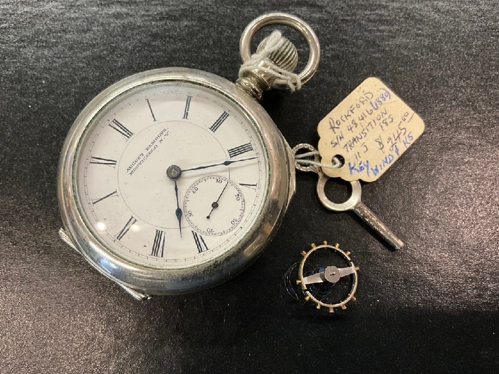 August Rambour Monticello, NY Rockford Pocket Watch c.1880 (1 of 5)