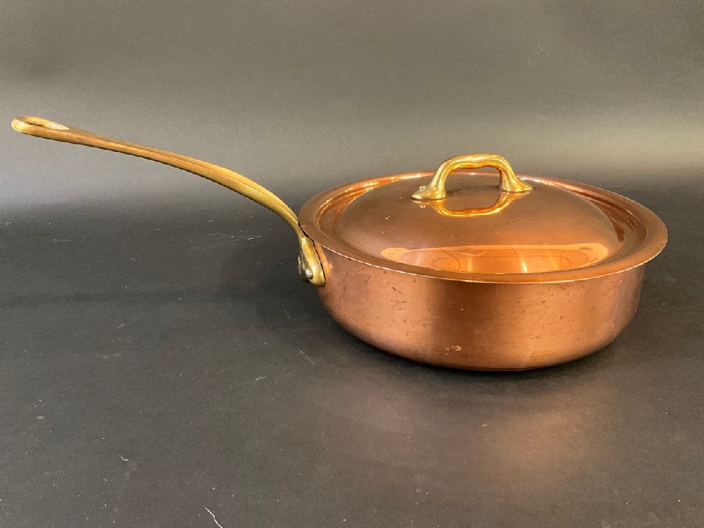 Mauviel 9 1/2”  Copper Frying Pan (1 of 5)