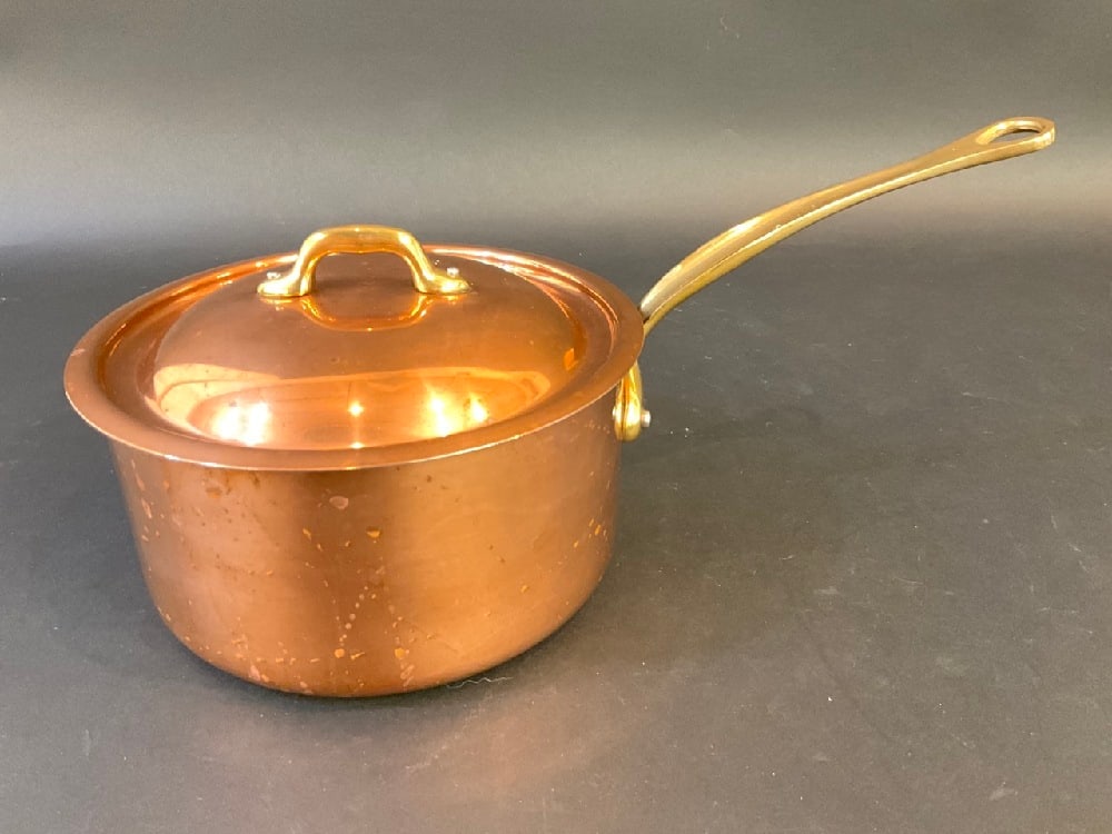 Mauviel Copper Pot With Lid (1 of 5)
