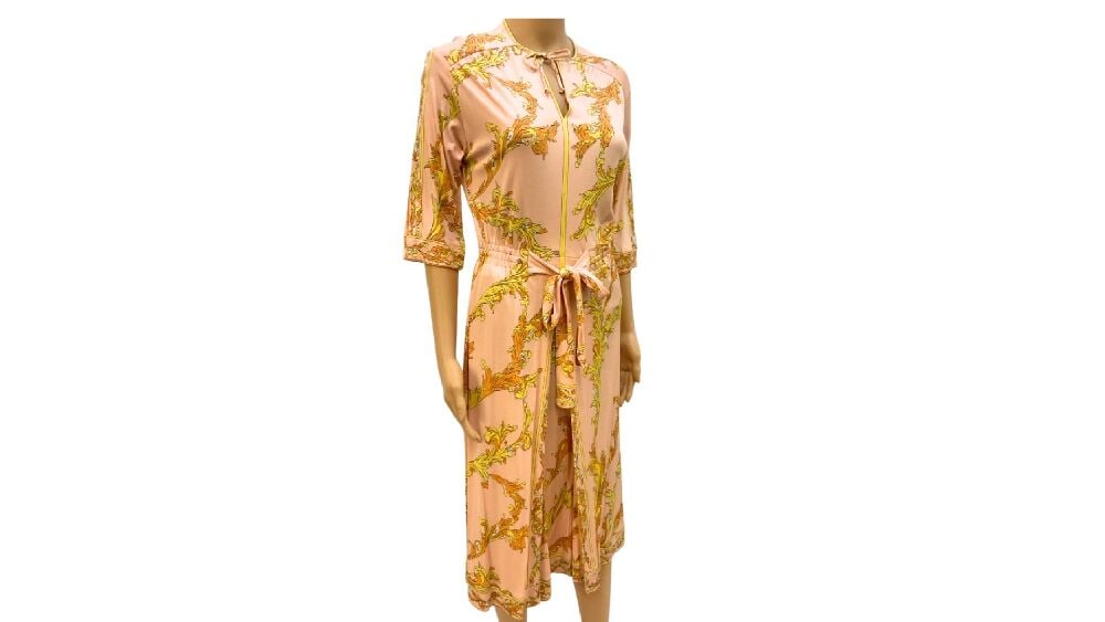 Vintage 60's Emilio Pucci Boutique Sak's Fifte Avenue Dress SZ 10: Vintage 60's Emilio Pucci Boutique Sak's Fifte Avenue Dress SZ 10 44” L17” ap 12 1/2” arm