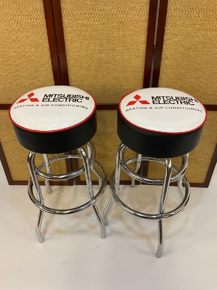 Mitsubishi Electric Heating & Air Conditioning  Shop Stools (2) (1 of 6)