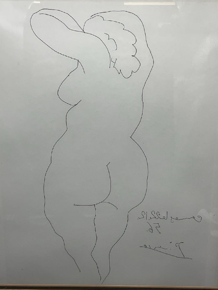 Pablo Picasso Nu de Dos Original Etching (1 of 5)