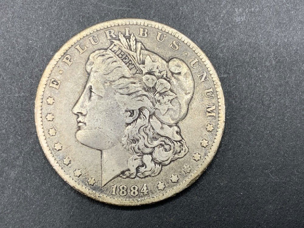 1884 O U.S. Morgan Silver Dollar (1 of 2)