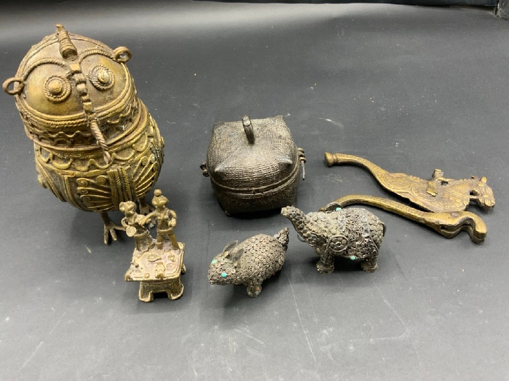 Six (6) Piece Estate Found Metal Objects Grouping (1 of 10)