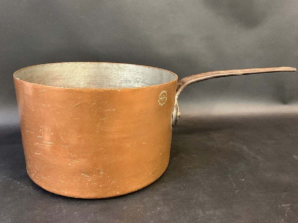 Antique L. Barth New York Copper Pot (1 of 6)