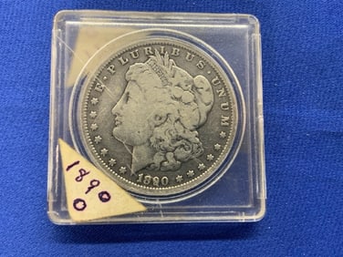 1890-O U.S Morgan Silver Dollar