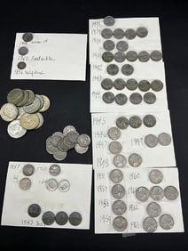 Mixed Coin Lot with Silver and Other U.S. Coins