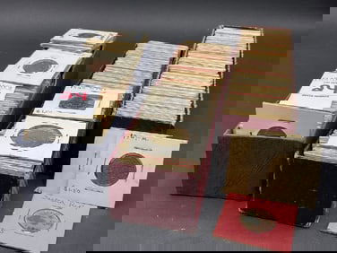 Estate Collection of Three Sleeves Full of Estate Foreign Currency