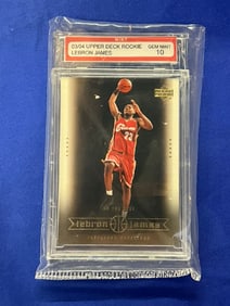 03/04 Upper Deck Rookie Lebron James Gem Mint 10 Mint Grading