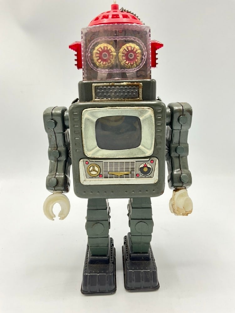 1960s Tin Toy Television Spaceman Robot (1 of 8)