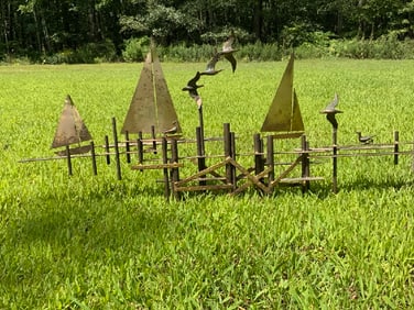 1972 Curtis Jere Wall Sculpture