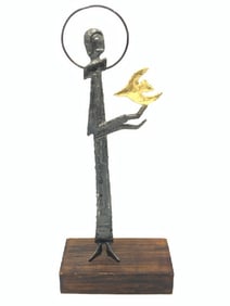 1950’s Emaus Sculpture Modernist St. Francis