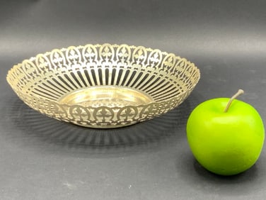 Sterling Silver Openwork Bowl