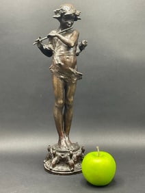 Edward Francis McCartan (American, 1879-1947) Bronze Sculpture of Pan