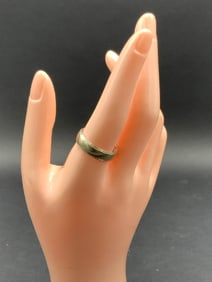 Size 12 Men’s 14K Gold Wedding Band