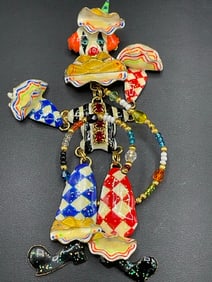 Lunch at the Ritz Clown Pin