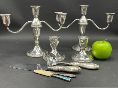 Weighted Sterling Silver Lot