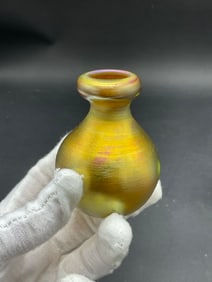 L.C. Tiffany Favrile Glass Cabinet  Vase