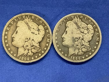 1894 O U.S.  Morgan Silver Dollar