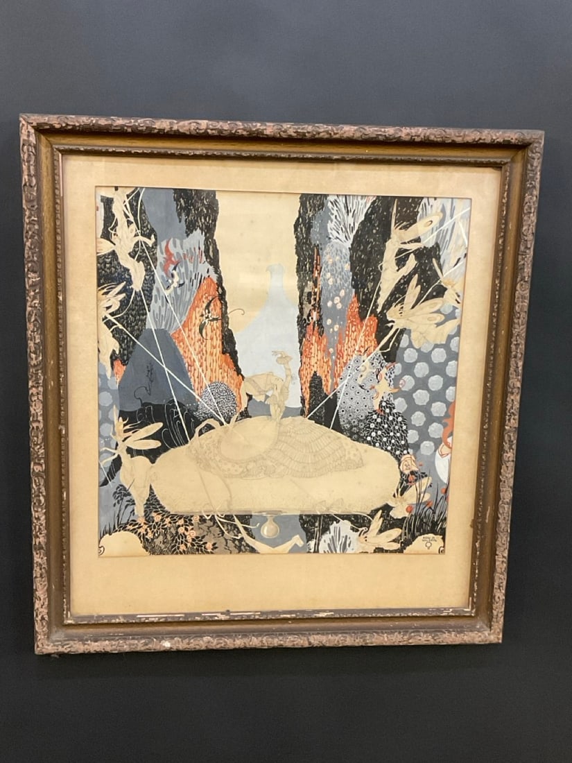 Edward Arthur Wilson (1886 – 1970) Art Deco Illustration (1 of 7)