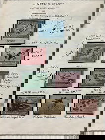 U.S Federal Duck Stamps Every Stamp 1st Issue 1934-1996