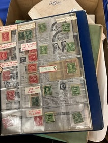 Estate Compiled Stamp Collection