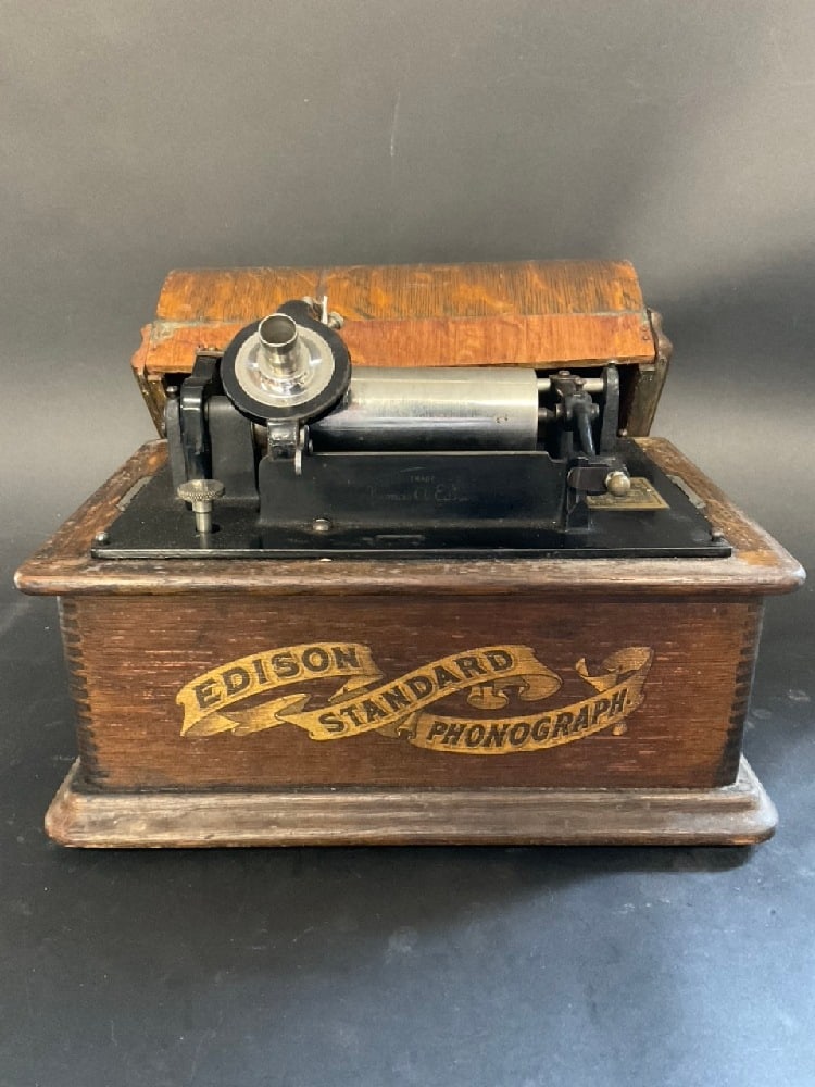 Antique 1898 Thomas A. Edison Standard Phonograph - 697778 (1 of 10)