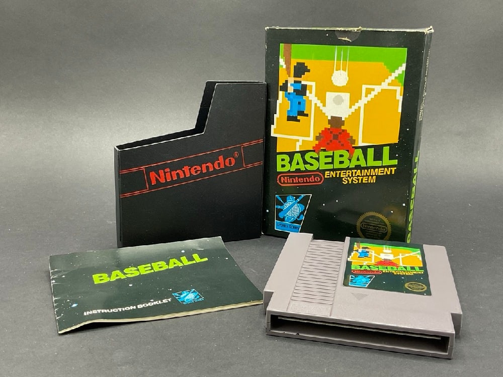 c. 1985 Baseball Nintendo NES Video Game (1 of 13)