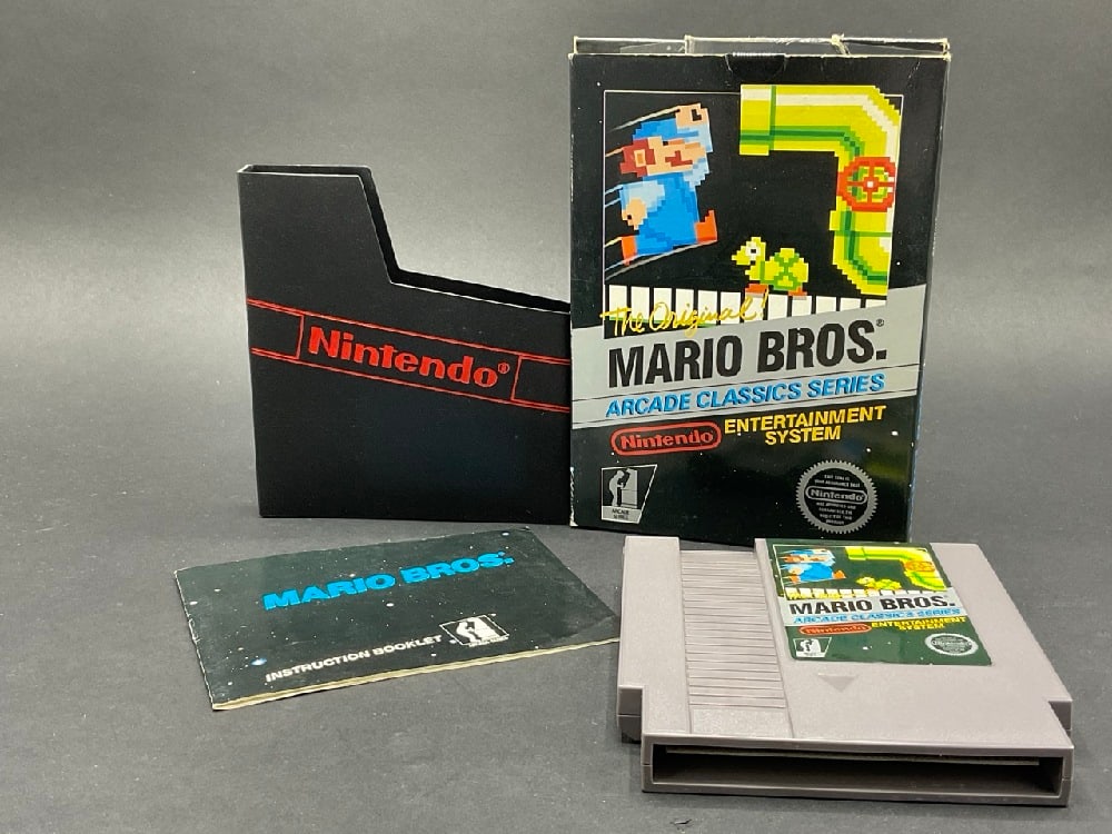 c. 1985 Mario Bros. Arcade Classic Series Nintendo NES Video Game (1 of 13)