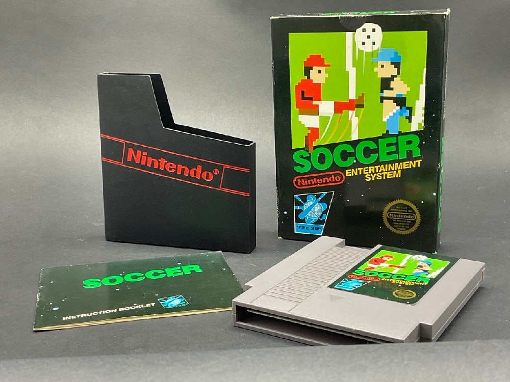 c. 1985 Soccer Nintendo NES Video Game (1 of 13)
