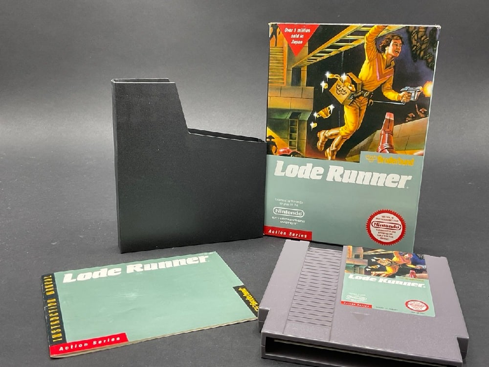 c. 1987 Lode Runner Nintendo NES Video Game (1 of 11)