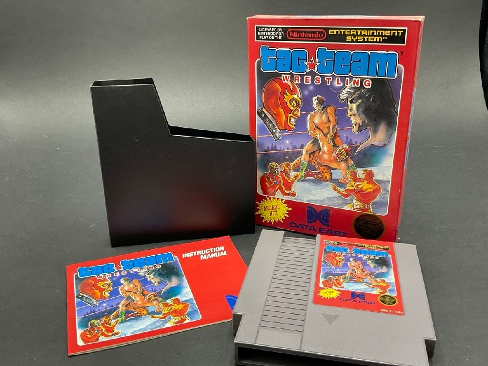 Tag Team Wrestling Data East Nintendo NES Video Game (1 of 10)