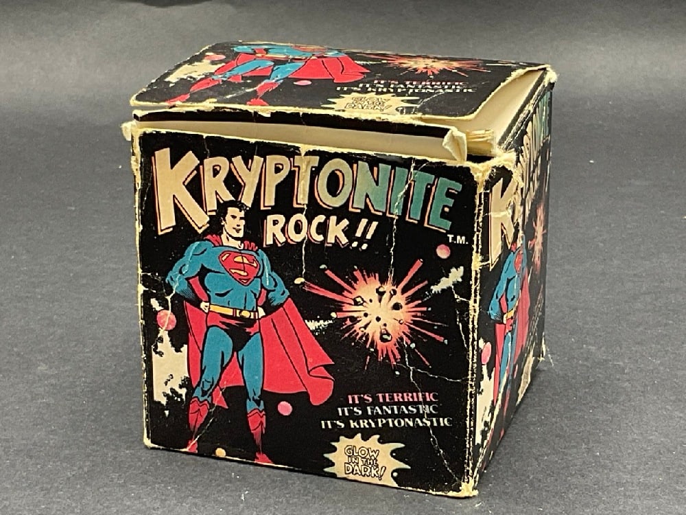 1977 Superman Kryptonite Rock w/ Box (1 of 3)