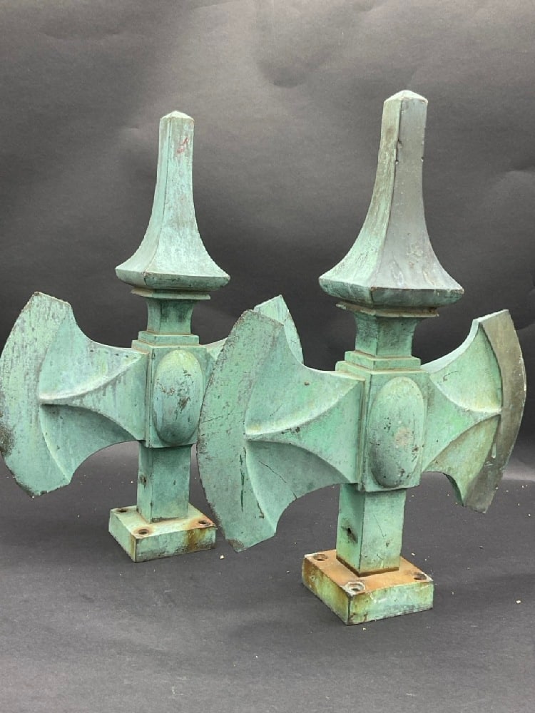 Architectural NYC Building Copper Finials (1 of 5)