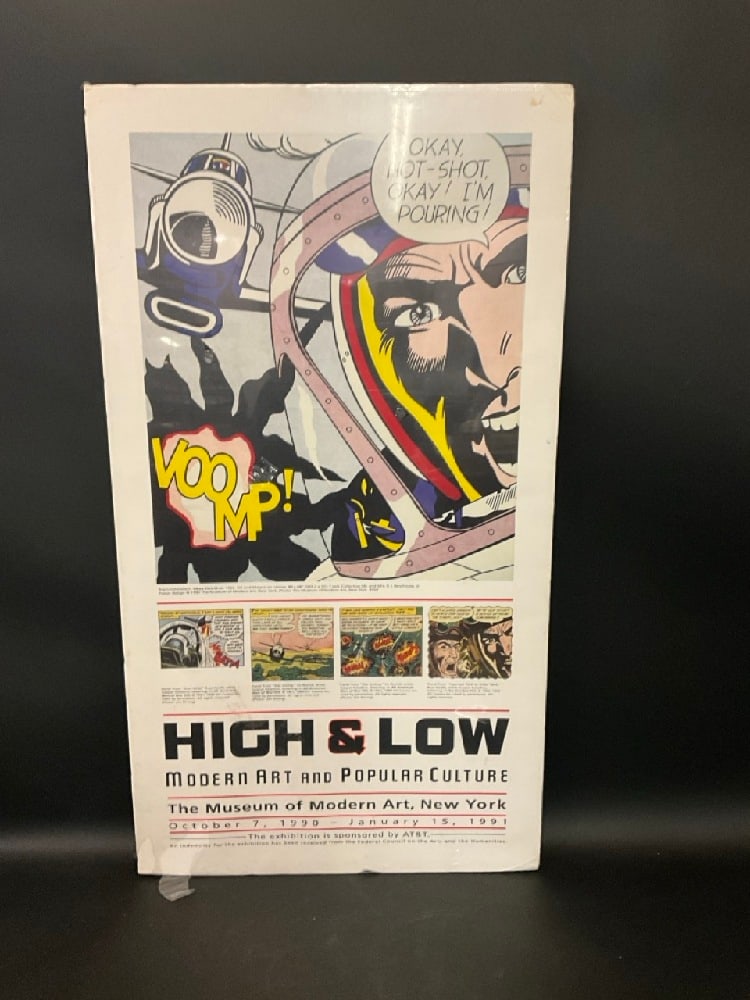 Roy Lichtenstein MOMA Poster 1990-1991 (1 of 5)