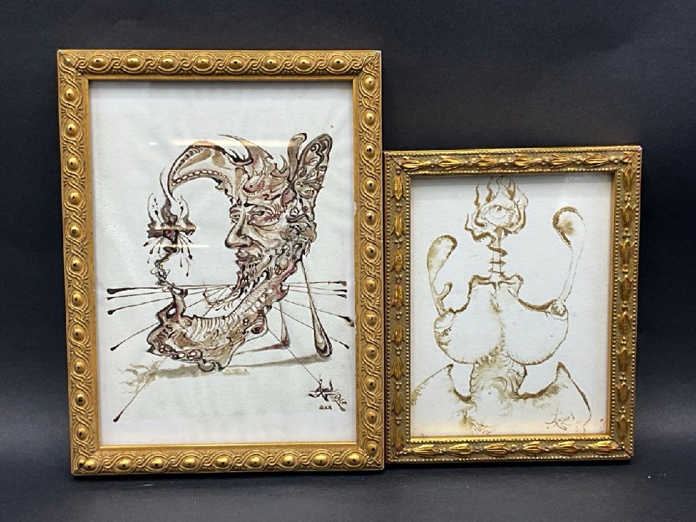 Two (2) Axel Stocks Blood Art Works (1 of 4)