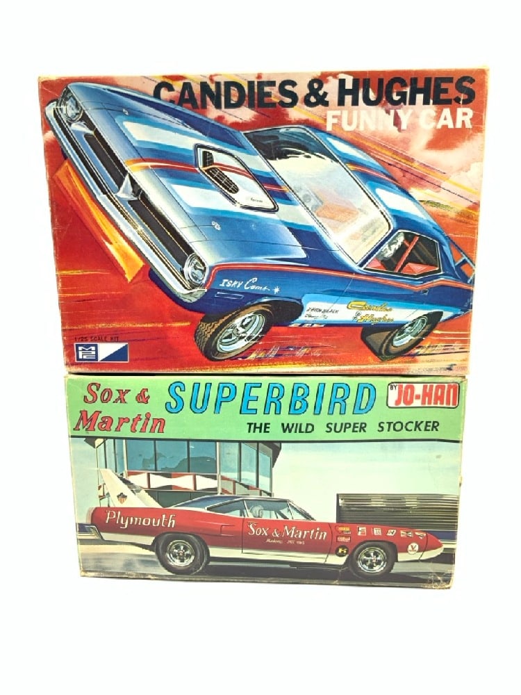 Two (2) Vintage NOS Car Models (1 of 9)