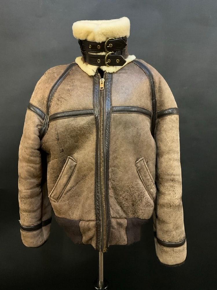 Rare Vintage Schott NYC Leather Bomber Jacket (1 of 8)