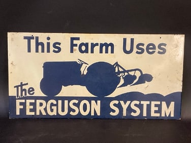 Metal Sign "This Farm Uses The Ferguson System"
