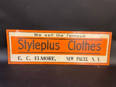 E.C. Elmore New Paltz, NY Advertising Store Sign