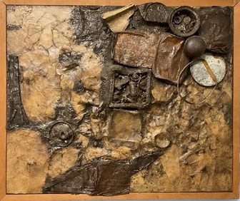 Nancy Grossman (American, b.1940) Collage c.1964