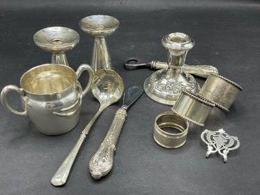 Compiled Weighted and Non Weighted Sterling Silver