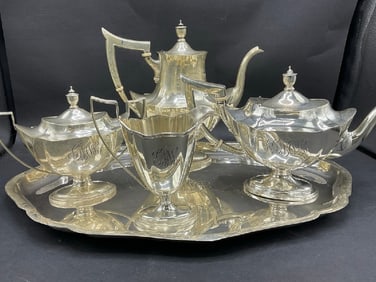 Gorham Plymouth Sterling Silver Tea Service