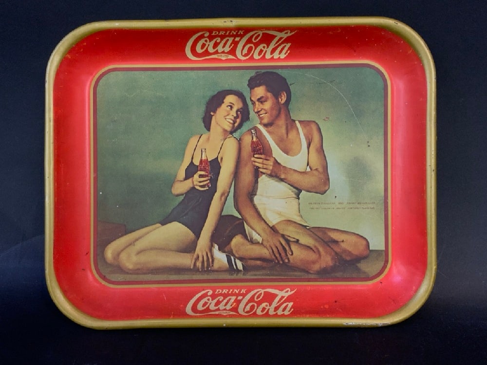 Vintage Coca-Cola Tray (REPRO): Vintage Coca-Cola TrayGood Condition, Please See Preview Photographs (some rust on edges)Dimensions:10 1/2” H x 13 1/4” W