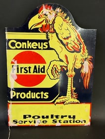 Conkey's First Aid Products Poultry Service Station Sign